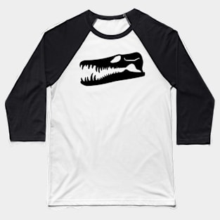 Attenborosaurus skull - black Baseball T-Shirt